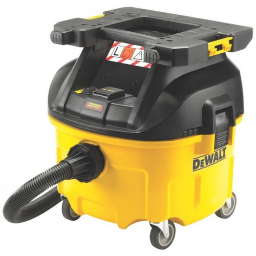 DeWALT DWV901LT Ipari száraz-nedves porszívó TSTAK rögzítőfelülettel (1400W/30l) L porosz