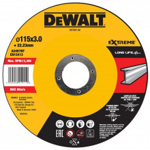 DeWALT DX7927-AE Vágókorong fémre, 115 x 3 x 22,2 mm