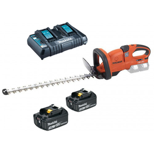 Dolmar AH-3766XE3 akkus sövényvágó 650mm, Li-ion 2x18V/3,0 Ah