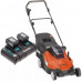 Dolmar AM-3743XE5 akkus fűnyíró 430mm Li-ion 2x18V/5Ah