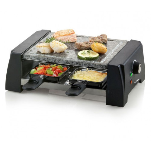 DOMO asztali grillsütő és rakletsütő 2 grillsütő felülettel DO9187G