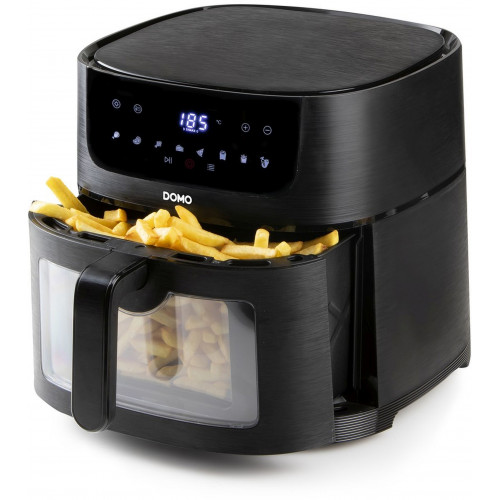 DOMO Deli-fryer légkeveréses fritőz 8 liter, fekete DO543FR