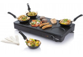 DOMO elektromos grill wok és palacsintasütő, 1000 W DO8712W