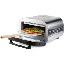 DOMO Genius Pizzasütő, rozsdamentes acél, sütőkő DO9289PZ