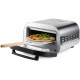 DOMO Genius Pizzasütő, rozsdamentes acél, sütőkő DO9289PZ