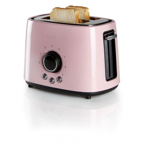 DOMO rozsdamentes kenyérpirító - pink DO952T