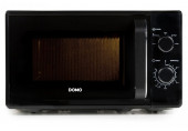 DOMO Mikrohullámú sütő, 800 W, fekete DO2520