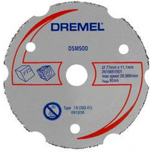 DREMEL DSM20 többcélú karbid vágókorong (DSM500) 2615S500JA