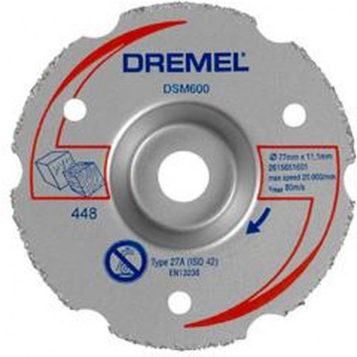 DREMEL DSM20 többcélú karbid felsőmaró vágókorong (DSM600) 2615S600JA