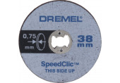 DREMEL EZ SpeedClic: vékony vágókorongok. 2615S409JB