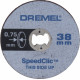 DREMEL EZ SpeedClic: vékony vágókorongok. 2615S409JB