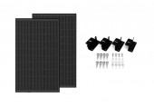 EcoFlow Merev napelem panel szerelőkészlettel, 2 x 100W 1ECOS331MF