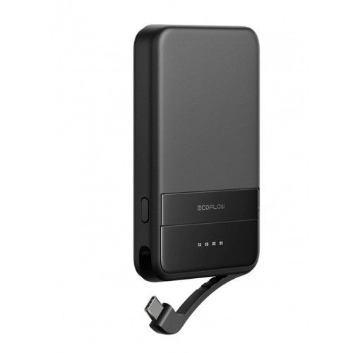 coFlow RAPID mágneses powerbank, 5000mAh fekete 1ECORAP5000-C