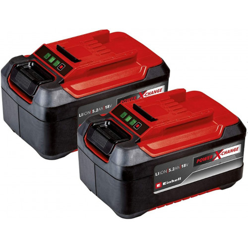 KIÁRUSÍTÁS Einhell PXC-Twinpack Akkumulátor szett (2x18V/5,2Ah) 4511526 SÉRÜLT CSOMAGOLÁS