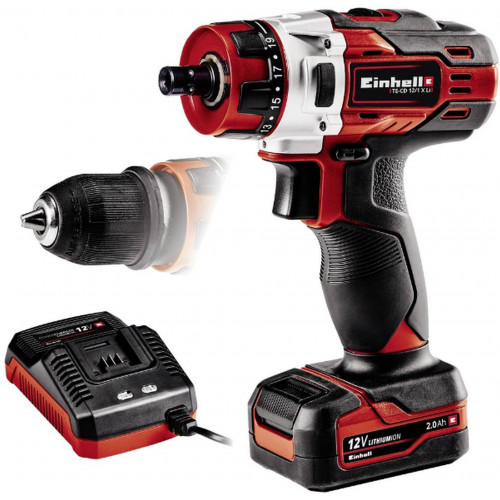 Einhell Te-CD 12/1 X-Li Akkus fúró-csavarozó (12V/1x2,0Ah) 4513592