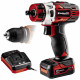 Einhell Te-CD 12/1 X-Li Akkus fúró-csavarozó (12V/1x2,0Ah) 4513592
