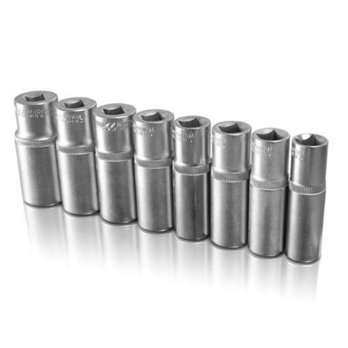 ERBA dugókulcs készlet, 1/2", 8 db ER-03148