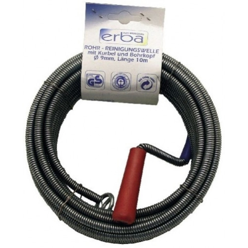 ERBA csőtisztító spirál, 10 m ER-06022