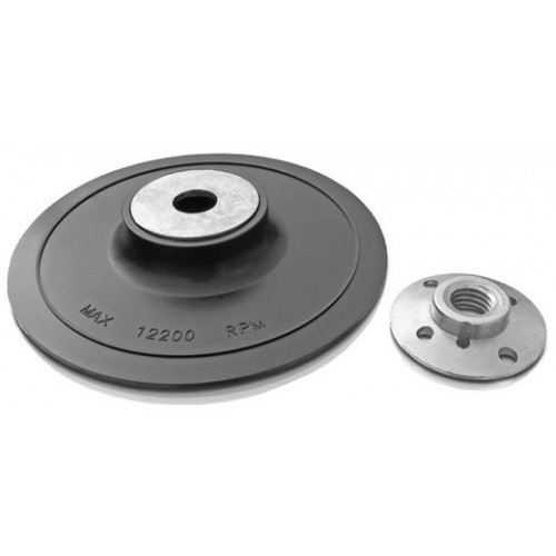 ERBA műanyag csiszolótányér, 125 mm, M14 ER-07096 ERBA műanyag csiszolótányér, 125 mm, M14 ER-07096