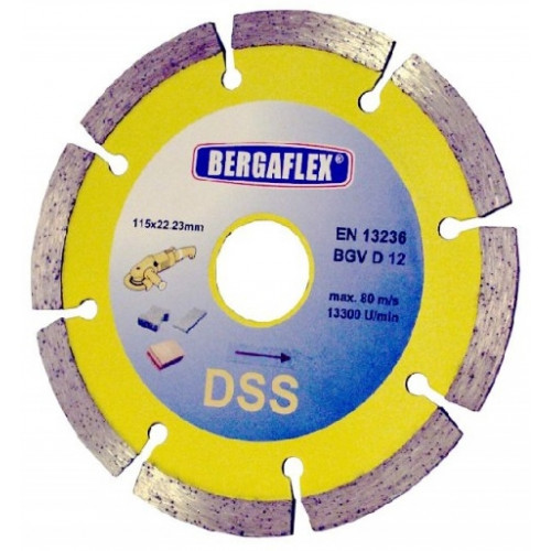 ERBA gyémántvágó tárcsa, 115 x 7 x 22,2 mm ER-4411538 ERBA gyémántvágó tárcsa, 115 x 7 x 22,2 mm ER-4411538