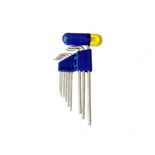 ERBA torx kulcskészlet, 9 db ER-46017 ERBA torx kulcskészlet, 9 db ER-46017