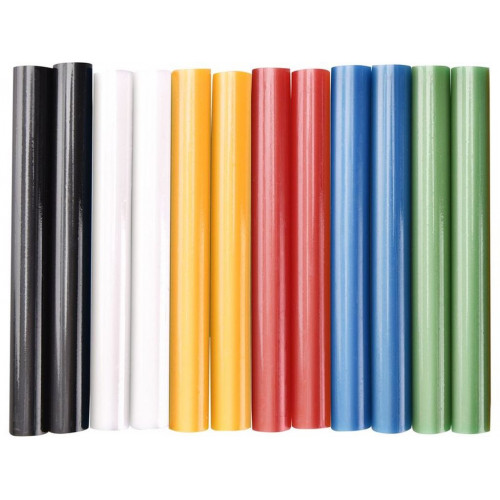 EXTOL Craft ragasztóstift, 11 x 100 mm, 12 db, színes 9909 EXTOL Craft ragasztóstift, 11 x 100 mm, 12 db, színes 9909