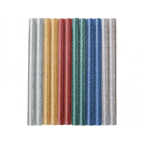 EXTOL CRAFT Csillogó ragasztóstift, 7,2 x 100 mm, 12 db, színes 9910 EXTOL CRAFT Csillogó ragasztóstift, 7,2 x 100 mm, 12 db, színes 9910