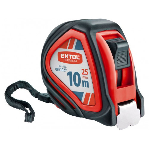 Extol Prémium mérőszalag 1 stoppos 10mx25mm 8821029 Extol Prémium mérőszalag 1 stoppos 10mx25mm 8821029
