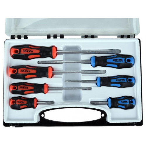 EXTOL PREMIUM csavarhúzó klt., 7db, 8819257