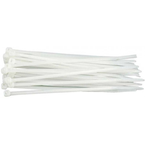EXTOL kábelkötegelő 2,5×150mm 50db, fehér nylon, 8856104