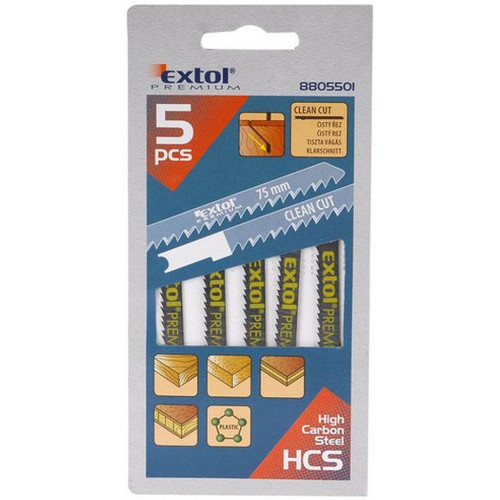 EXTOL PREMIUM dekopírlap, 5db 8805501