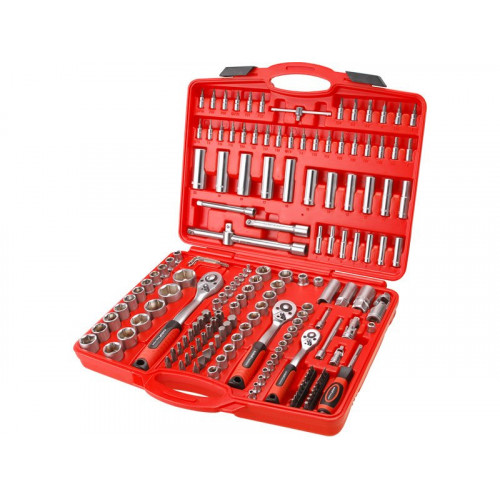 EXTOL PREMIUM dugókulcs készlet 172 db 1/4", 3/8" és 1/2" 8818345