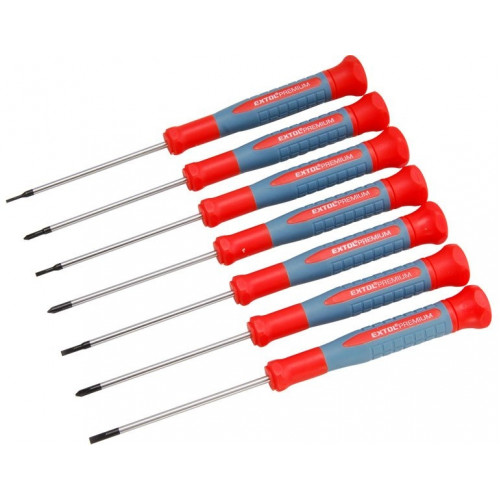 EXTOL PREMIUM órás csavarhúzó klt. 7 db, 8819180