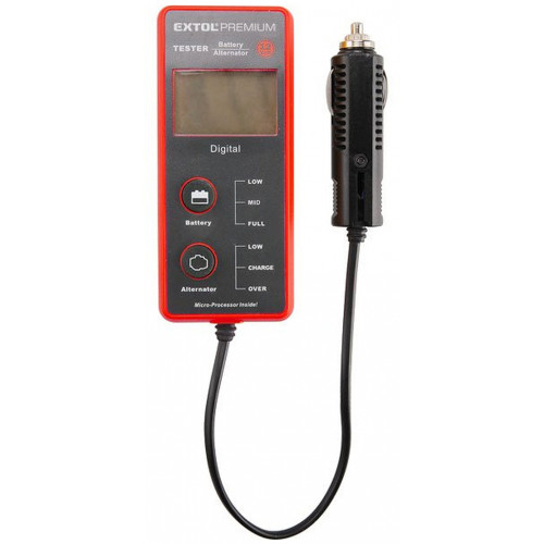 EXTOL PREMIUM multifunkciós autós teszter 12V 8897310