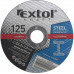 EXTOL CRAFT vágókorong fémhez; 125×2,5×22,2mm, 5db (108020)