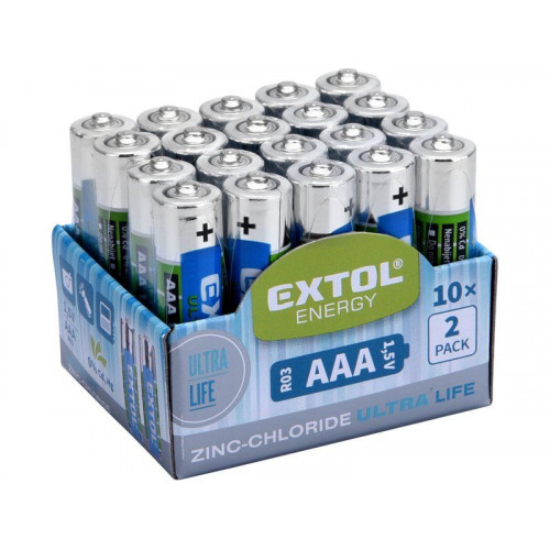 EXTOL Energy AAA ceruzaelem, 1,5V, 20 db 42002