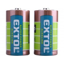 EXTOL elem készlet 1,5 V, LR14, 2 db (42014)