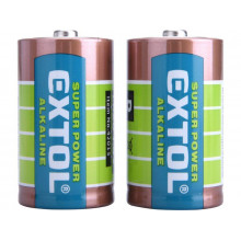 EXTOL Energy D góliátelem, 1,5V, LR20, 2 db 42015