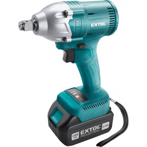 EXTOL akkus ütvecsavarozógép 18V, LI-ion,1/2" négyszög befogás,2 db akku:4000 mAh 8791255 EXTOL akkus ütvecsavarozógép 18V, LI-ion,1/2" négyszög befogás,2 db akku:4000 mAh 8791255