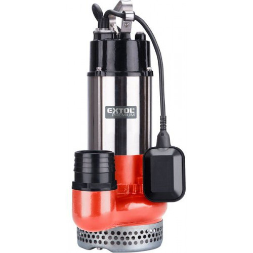 EXTOL PREMIUM búvárszivattyú tiszta vízhez úszókapcsolóval, 750 W, 650 liter/perc – 889504