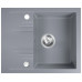 FERRO MEZZO II Medencés gránit mosogató, 580x480mm, szürke DRGM48/58GA