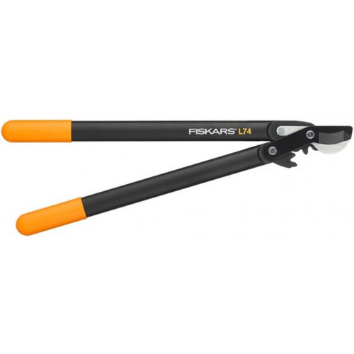 Fiskars PowerGear L74 Műanyag fogaskerekes ágvágó, horgos fejű 54,5cm 1000582 (112290)