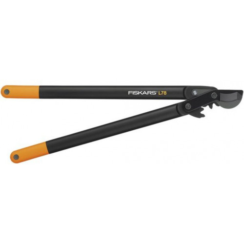 Fiskars PowerGear L78 Műanyag fogaskerekes ágvágó, horgos fejű (L), 69cm 1000584 (112590)