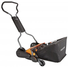 Fiskars StaySharp Max Hengerkéses fűnyíró + fűgyűjtő kosár 1001658