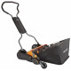 Fiskars Hengervágó fűnyíró StaySharp Max + fűgyűjtő kosár 1001658