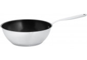 Fiskars All Steel Wok serpenyő, 28 cm, rozsdamentes acél 1064747
