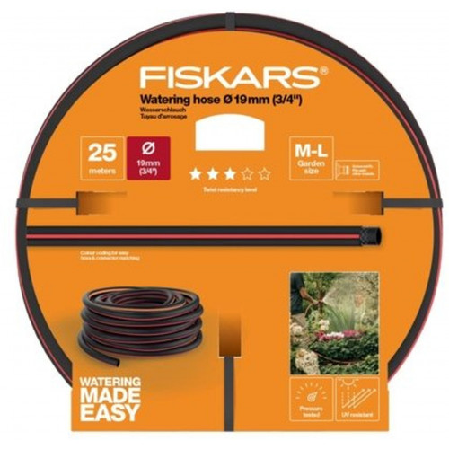 FISKARS Locsolótömlő 19 mm-es (3/4"), 25 m Q3 1027100