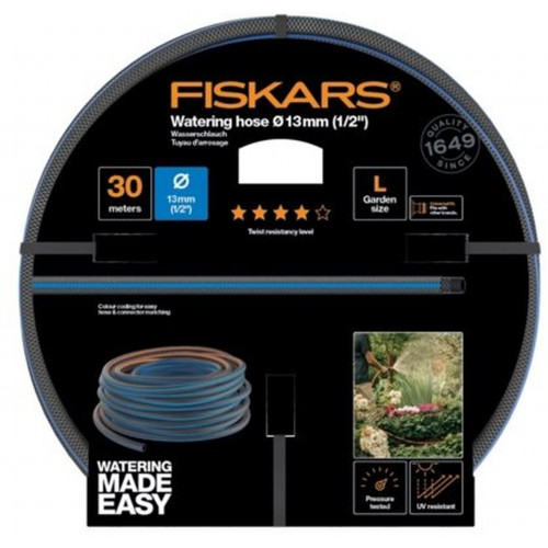 FISKARS Locsolótömlő 13 mm-es (1/2"), 30 m Q4 1027105 FISKARS Locsolótömlő 13 mm-es (1/2"), 30 m Q4 1027105