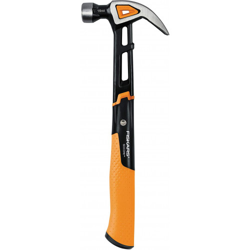 Fiskars IsoCore M 16 oz/13.5" Kalapács, görbített, 34cm 1027202