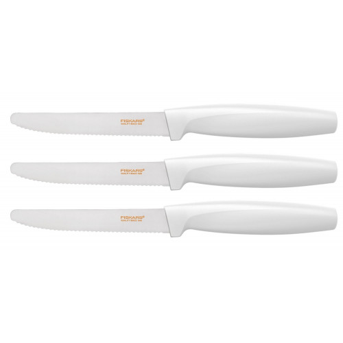 Fiskars Functional Form asztali késkészlet, fehér, 3 db-os 1015988 Fiskars Functional Form asztali késkészlet, fehér, 3 db-os 1015988